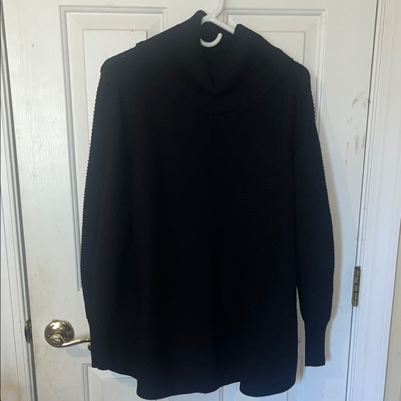 Cyrus Sweaters - Cyrus Black Ribbed Sweater Womens 1X